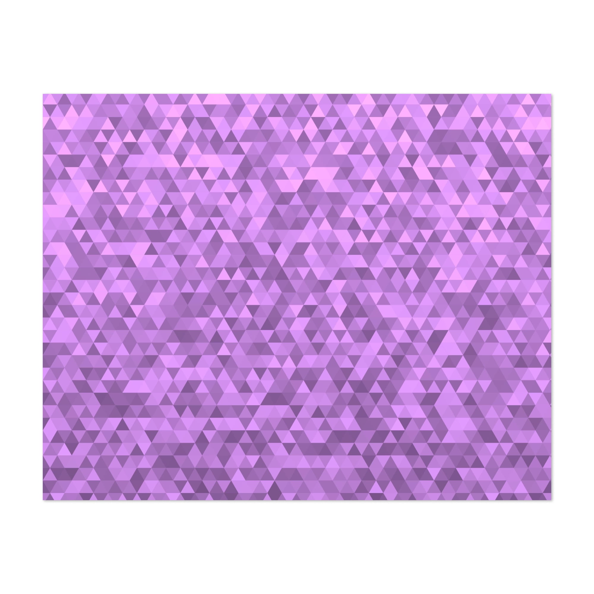 Purple Glitter Pattern Digital Plant Symmetry 11 X 14 Art Print Poster Walmart Com