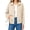 K-Apricot, variant on UVN Sweatshirts Jackets for Women Long Sleeve Lapel Zip Up Coats Ladies Trendy Fall Casual Outerwear Tops with Pockets