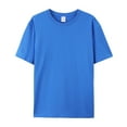 thumbnail image 1 of Custom Cotton Round Neck Loose Short Sleeve T-shirt, Logo Can Be Printed-HAPDEN, 1 of 3