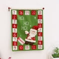 thumbnail image 2 of Bearachild Calendario de Adviento, colgante de Navidad, puerta DIY, muñeco de nieve, soporte para dulces, cuenta regresiva, fiesta, Navidad, Año Nuevo, Kits de decoración para fiestas Papá Noel Bearachild HA070299-01, 2 of 6