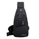 thumbnail image 1 of Sywqhk Bolso De Pecho De Tela Oxford Para Hombre, Con Cremallera, Informal, Cruzado, Para Teléfono, Para Cinturón (Negro) Sywqhk Para estrenar, 1 of 6