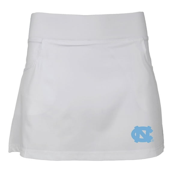 Girls Youth Garb White North Carolina Tar Heels Sara Skort