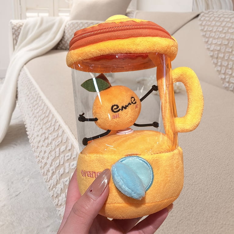 AUHomi Watermelon Blender Plush Toy, Spinning Watermelon Blender