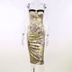 thumbnail image 3 of Vestido De Encaje De Mujer Vestido largo sexy Vestido elegante con estampado floral sexy Vacaciones Vacaciones (Retro verde L) Ygjytge para Mujer verde retro T S, 3 of 8