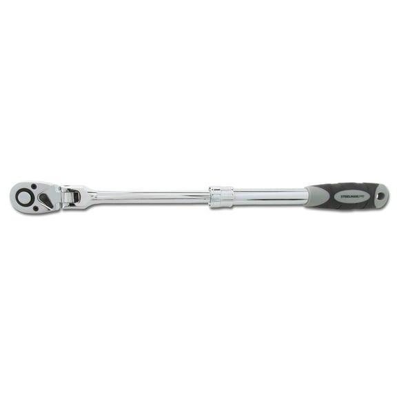 Steelman Pro 72 Tooth 1/2 in. Drive Extendable Flex Head Ratchet 96756