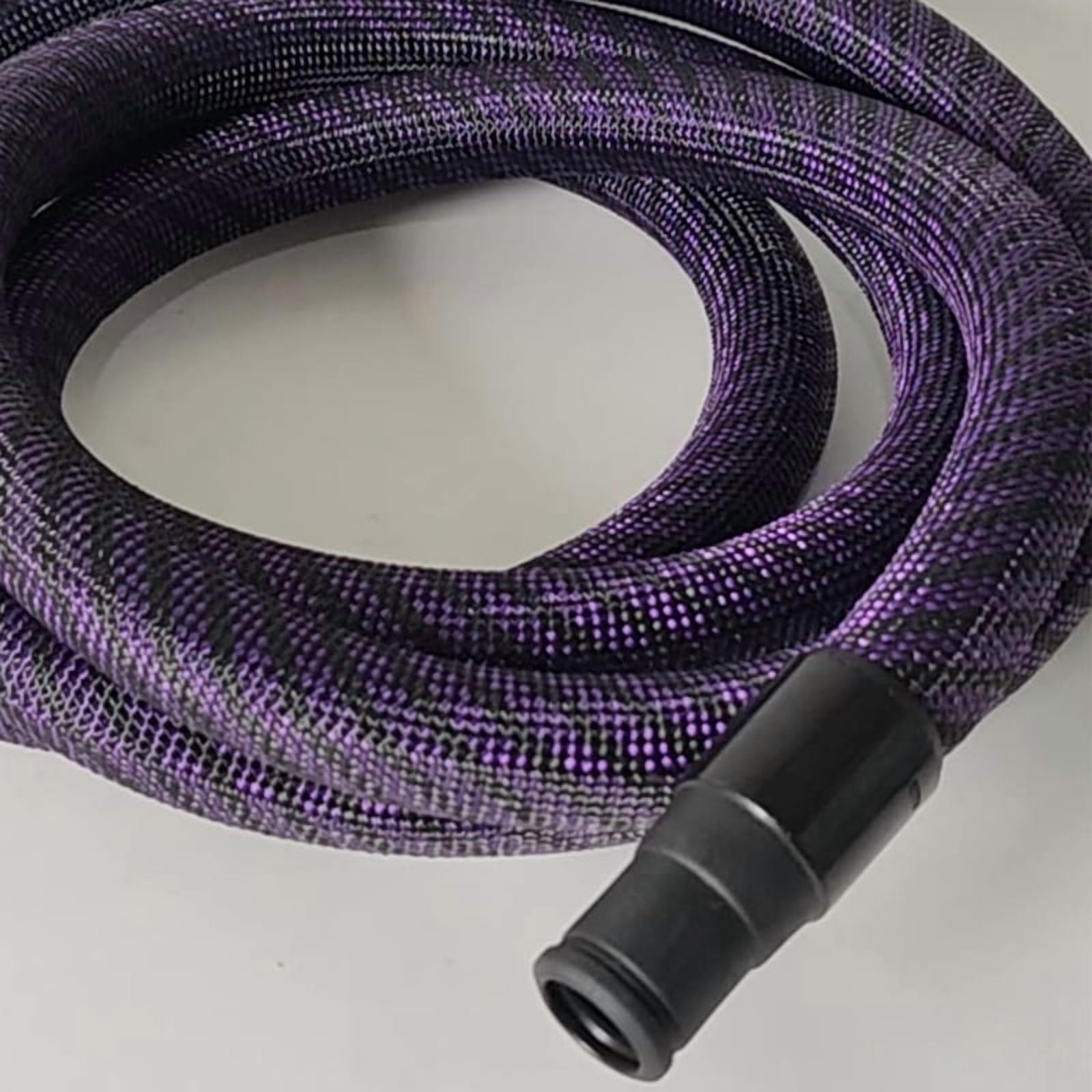 Nylon Vacuum Cleaner Hose Flexible Tube Long Suction Hose Extension Replacement Hose Attachment Easy Installation