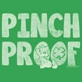 thumbnail image 2 of Junior's Looney Tunes St. Patrick's Day Pussyfoot Pinch Proof  Graphic Tee Kelly Green Medium, 2 of 3
