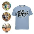 thumbnail image 5 of Dr Pepper T-Shirt for Boys Girls, Kids Novelty Crew Neck Tops, Lightweight Short Sleeve Tee, XS-XL, 5 of 9