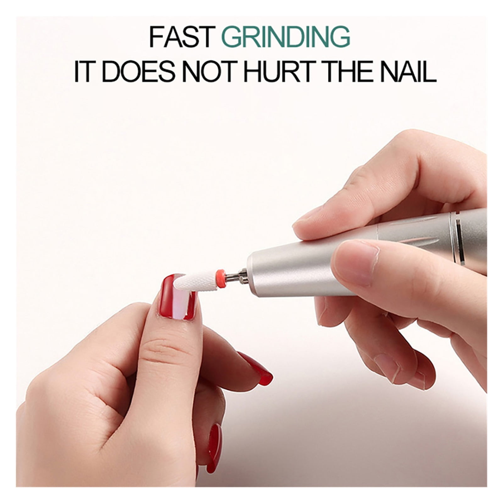 Electric Nail Drill Machine For Gel Polishing, 30000RPM Nail Drill Setfor Acrylic Nails Gel Nails, Nail Drill Pen Salon Nail Equipment ,Lightweight and Portable