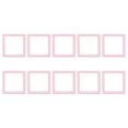thumbnail image 2 of Neinkie 10Pcs Earrings Storage Box Multi-purpose Anti-oxidation Mini 3D Floating Picture Frame Jewelry Stone Presentation Case for Daily Use, 2 of 9