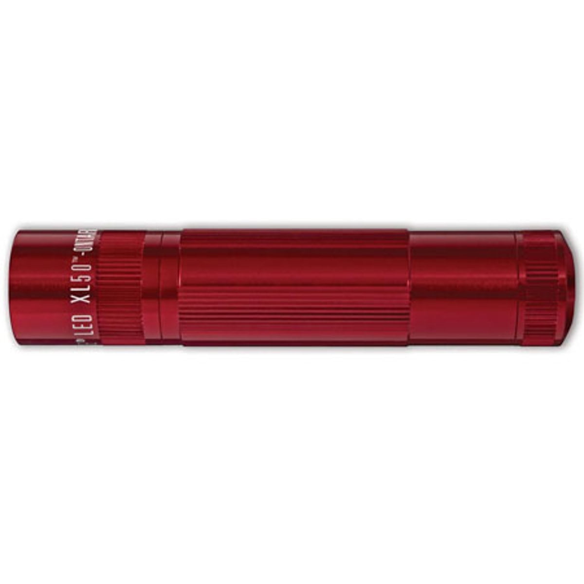 XL50 LED Flashlight with Strobe, 200 Lumens, 735' Beam Distance, Red