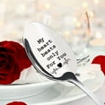 thumbnail image 1 of TIMIFIS Kitchen Gadgets Stainless Steel Milk Coffee Spoons Dessert Ice Cream Fruit Spoon Teaspoon Accessories Tableware Gift, 1 of 2