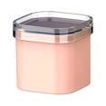 thumbnail image 1 of Molde para cubitos de hielo Advancent Rosa Con tapa y caja de almacenamiento de silicona apilable, 1 of 6