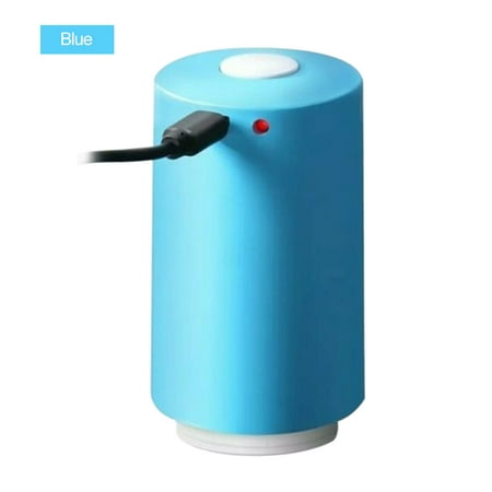 Portable Mini Electric Air Pump with 5 Bags USB Charging Household Automatic Compression Vacuum Pump for Home Storage (Best Vacuum Cleaner For The Money 2019)