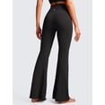 thumbnail image 2 of Pantalones CRZ YOGA Butterluxe Leggings Acampanados Cruzados Negro Talle L, 2 of 6