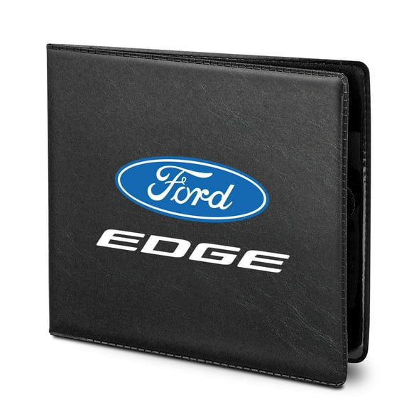 Ford Edge Car Auto Insurance Registration PU Leather Document Holder Wallet