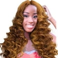 thumbnail image 4 of DOPI Headband Wigs Women Fashion Lady Long Curly Gold Hair Cosplay Party Wig, 4 of 4