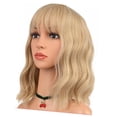 thumbnail image 2 of False Curly  Hair, Soft Adjustable Curly  With Bang For Birthday, 2 of 8