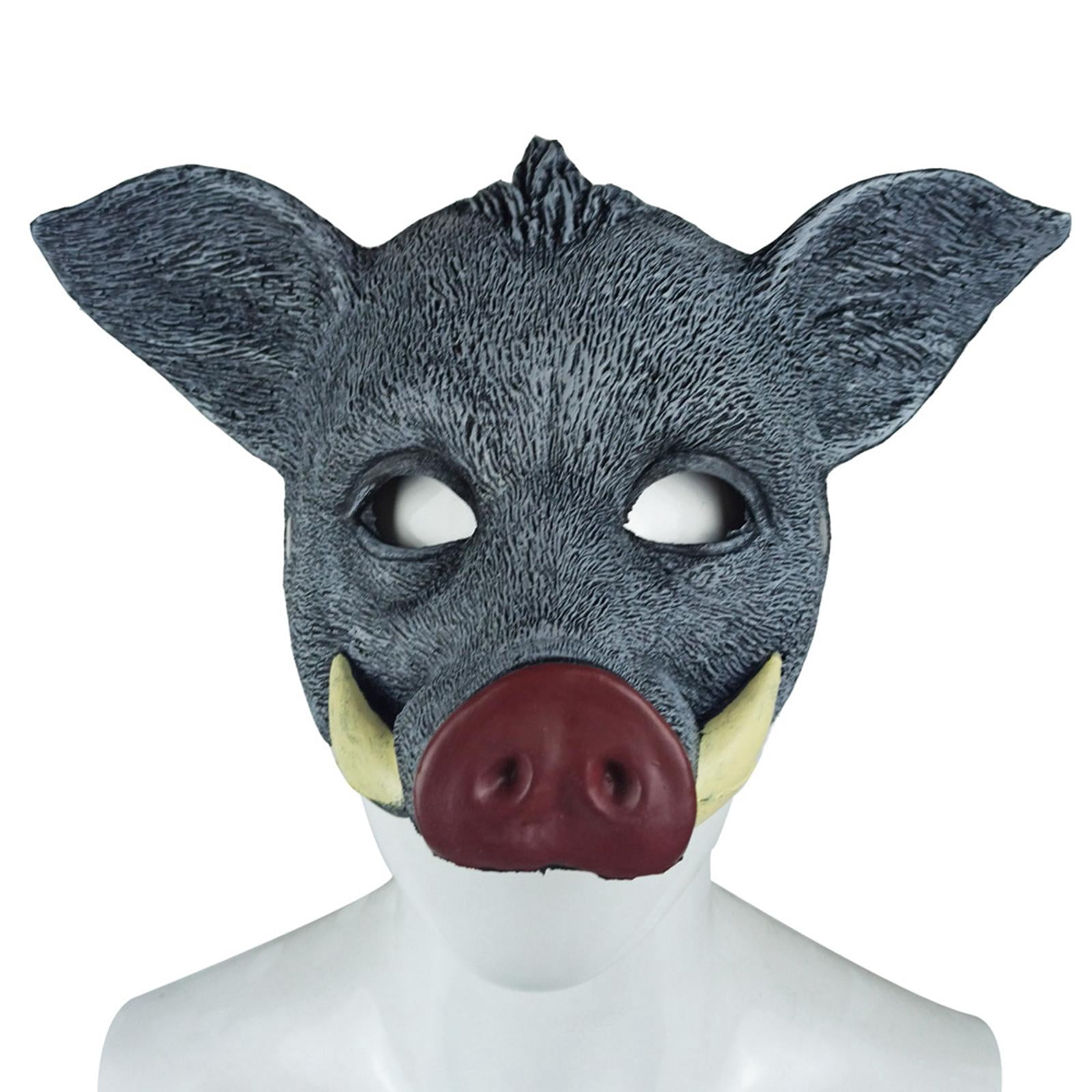 Masque Tête Complète Cochon | Déguiz-Fêtes Masque Tête Complète Cochon | Déguiz-Fêtes