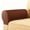 Orange, variant on 2 Pcs Waterproof Faux Pu Leather Armrest Covers Vintage Stretch Arm Covers, Washable Anti Slip Furniture Protector for Sofas Chairs Recliner (Gray)