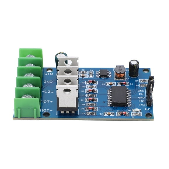 Motor Driver Board Motor Driver Controller High Power Board Electrical Equipment Motor Driver Module H Bridge High Power With 4 Exterior NMOS Pipe Brake Forward And Reverse DC
