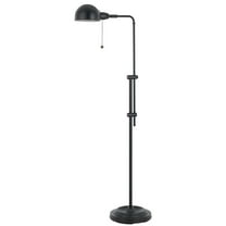 Cal Lighting Croby 10" Transitional Metal Floor Lamp in Oil Rubbed Bronze