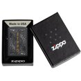 thumbnail image 6 of Zippo Logo Design Black Matte Pocket Lighter, 6 of 6