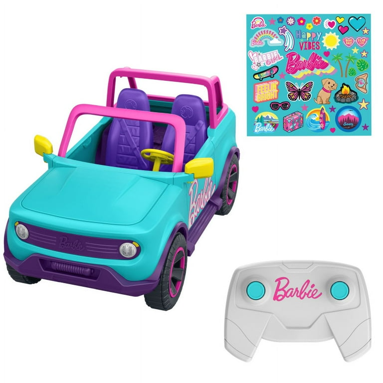 Power Wheels Carro De Barbie Walmart Mattel DVX59 Barbie Glam