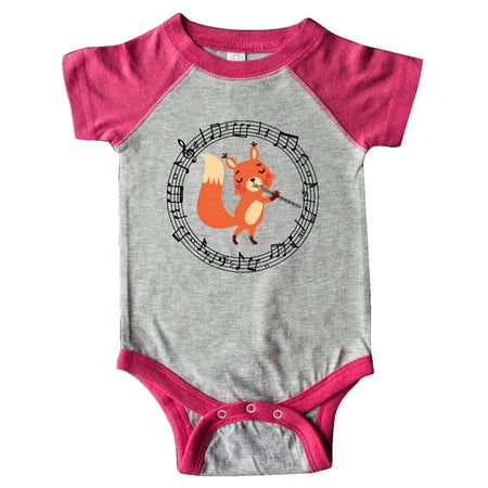 

Inktastic Flute Music Gift for Kids Gift Baby Boy or Baby Girl Bodysuit