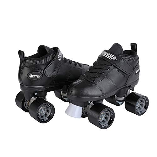 Chicago Bullet Patin à Roulettes pour Hommes - Noir Taille 8