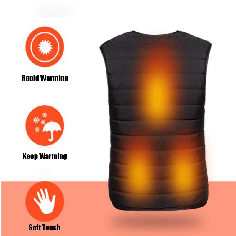 Electric Heated Vest Warming Inner Vest Lightweight Heating Winter Vest