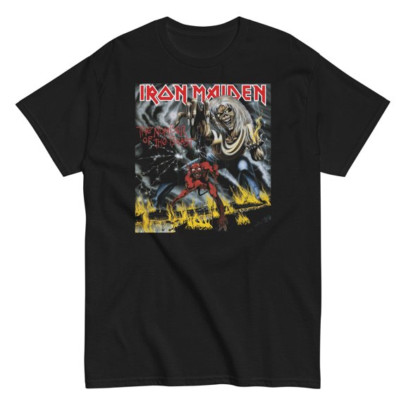 Iron Maiden - Darker Beast Unisex T-Shirt - Black - Small