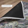 thumbnail image 6 of Addison Rugs Dream Shag Premium Machine Washable Transitional Mosaic Waves Stormy Rectangle Rug, 3' x 5', 6 of 8