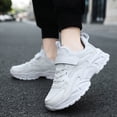 thumbnail image 2 of Zshosam Infant Shoes for Boys Boys Sneakers Breathable Walking Shoes for Toddler Little Kids Size 3,(White Big Kids 3), 2 of 7