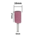 thumbnail image 1 of 1pcs Tête de Polissage Roue Tête Abrasive Montée pour Outil Rotatif Tige 6mm, 1 of 11