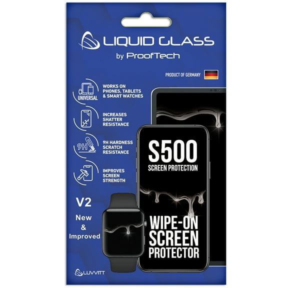 Liquid Glass Screen Protector w. $500 Screen Protection Guarantee-Universal