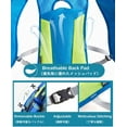 thumbnail image 3 of Hydration Running Vest 5L Lightweight Water Pack for Men Women Trail Race Hiking Cycling Climbing Camping Jogging, 3 of 8