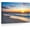Frame-style, variant on Vibrant Ocean Sunset Beach Waves Canvas Wall Art for Living Room Bedroom Home Decor - Coastal Seascape Nature Landscape Pictures Prints