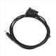 thumbnail image 3 of 4X DB9 9 Pin VGA Hembra Cable, DB 9 Hembra A TRS 3.5mm (1/8Pulgada) TRS Estéreo Macho en Serie Cable de Datos- 6 Pies, 3 of 5