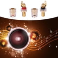thumbnail image 3 of 2 Uds 4mm Amplificador Chapado en Oro Altavoz Vinculante Postes Terminal Latón, 3 of 4