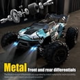 thumbnail image 4 of 2.4Ghz 70KM/H High Speed 1/16 Off Road RC Trucks 4WD Vehicle Racing Climbing Car Brushless Motor LED Light, 4 of 5