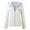 White, variant on TJAZFJPA Women's Outerwear Vests Beige Women's Slim Leather Stand Collar Zip Motorcycle Suit Belt Coat Jacket Tops Sweater Vest Tops for Women Crop Duster Vest for Women Long