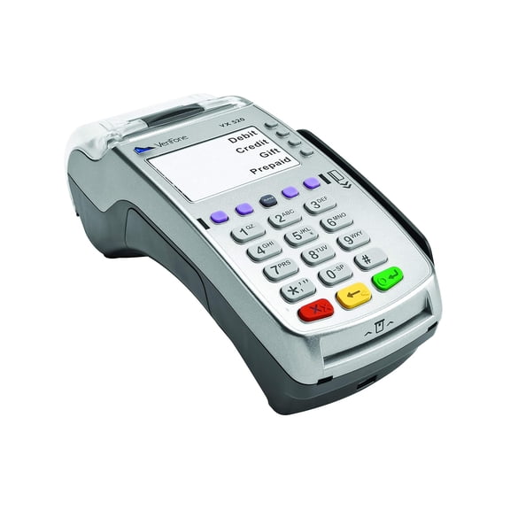 VeriFone VX520 POS Terminal Printer PIN Pad Dial/Ethernet Non-Contactless