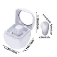 thumbnail image 3 of Mini One Ear In Ear High Battery Low Latency With Compartment Battery Digital Display 5.4 Sports Earbud Earphones, 3 of 6