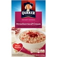 thumbnail image 7 of Quaker Instant Oatmeal Strawberries & Cream 1.23 oz, 10 Count, 7 of 7