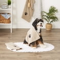 thumbnail image 3 of Bone Dry Pet Grooming Towel, Absorbent Microfiber Drying Set, 15x30", Taupe, 3 Count, 3 of 5