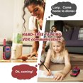 thumbnail image 3 of Walkie Talkies Selieve para niños de 4 a 8 años, 22 canales, rojo y negro, 3 of 6