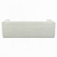 thumbnail image 5 of [Modern 89" Corduroy 3-Seat Sofa with Squared Arm - Luxury Soft for Living Room], 5 of 13