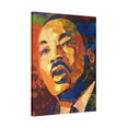thumbnail image 2 of MLK Canvas Wall Art - Pop Art by Stephen Chambers, 2 of 4