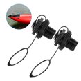 thumbnail image 1 of 2Pcs Kayak Air Pump Valve Hose Adapter Inflatable Air Valve Replacement Screw Air Valve for Inflatable Dinghy Boat Fishing Boats, 1 of 8